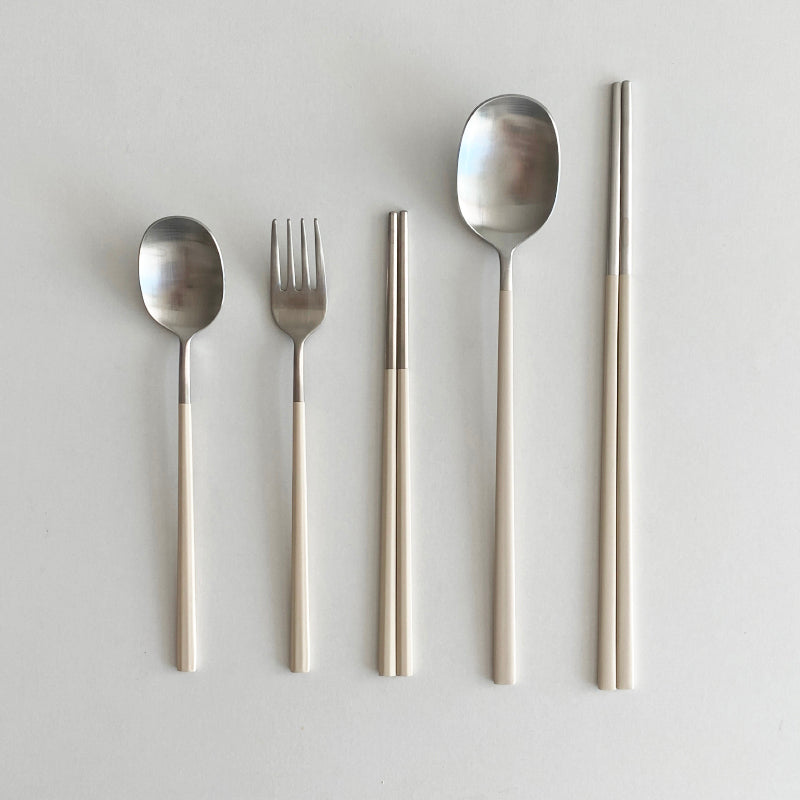 Petit Macaron spoon&fork&chopstick set