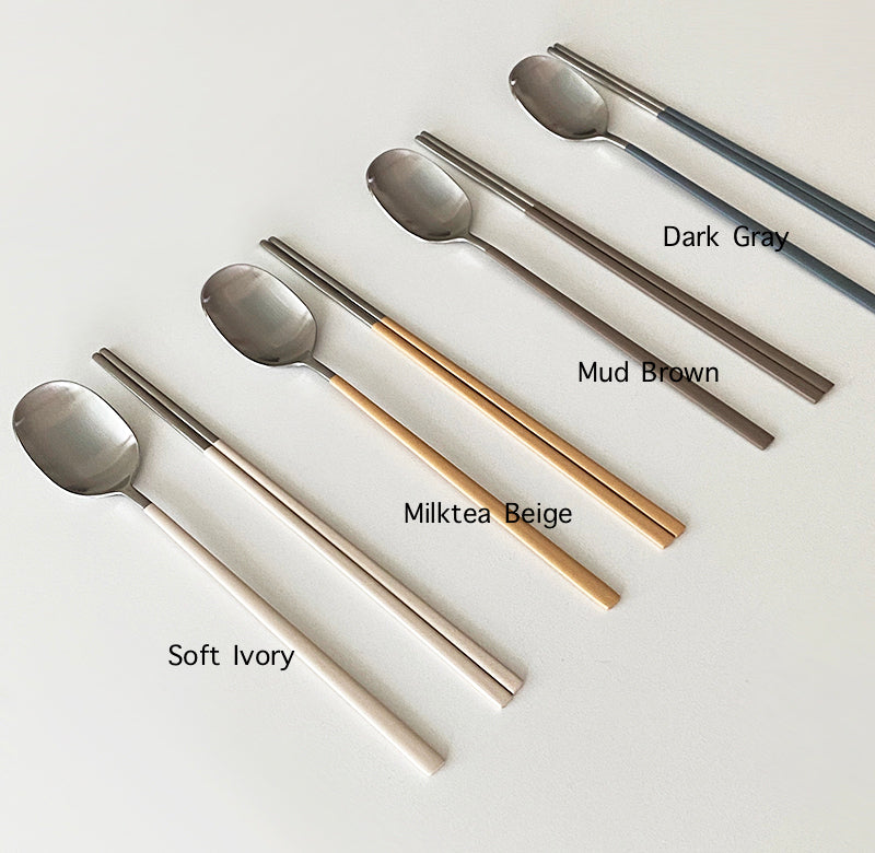 Macaron spoon chopstick set