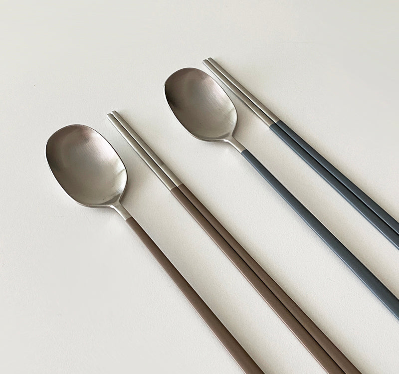 Macaron spoon chopstick set