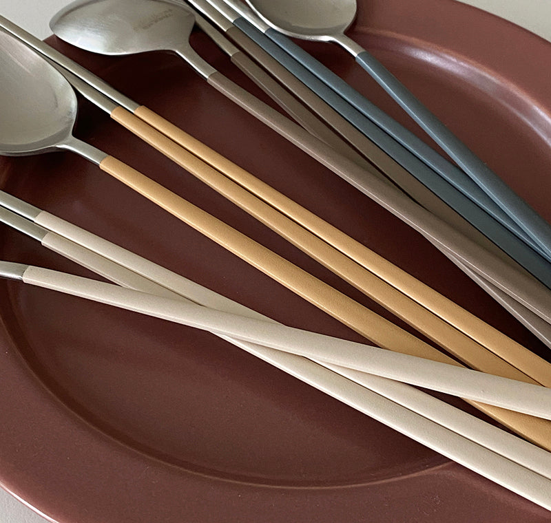 Macaron spoon chopstick set