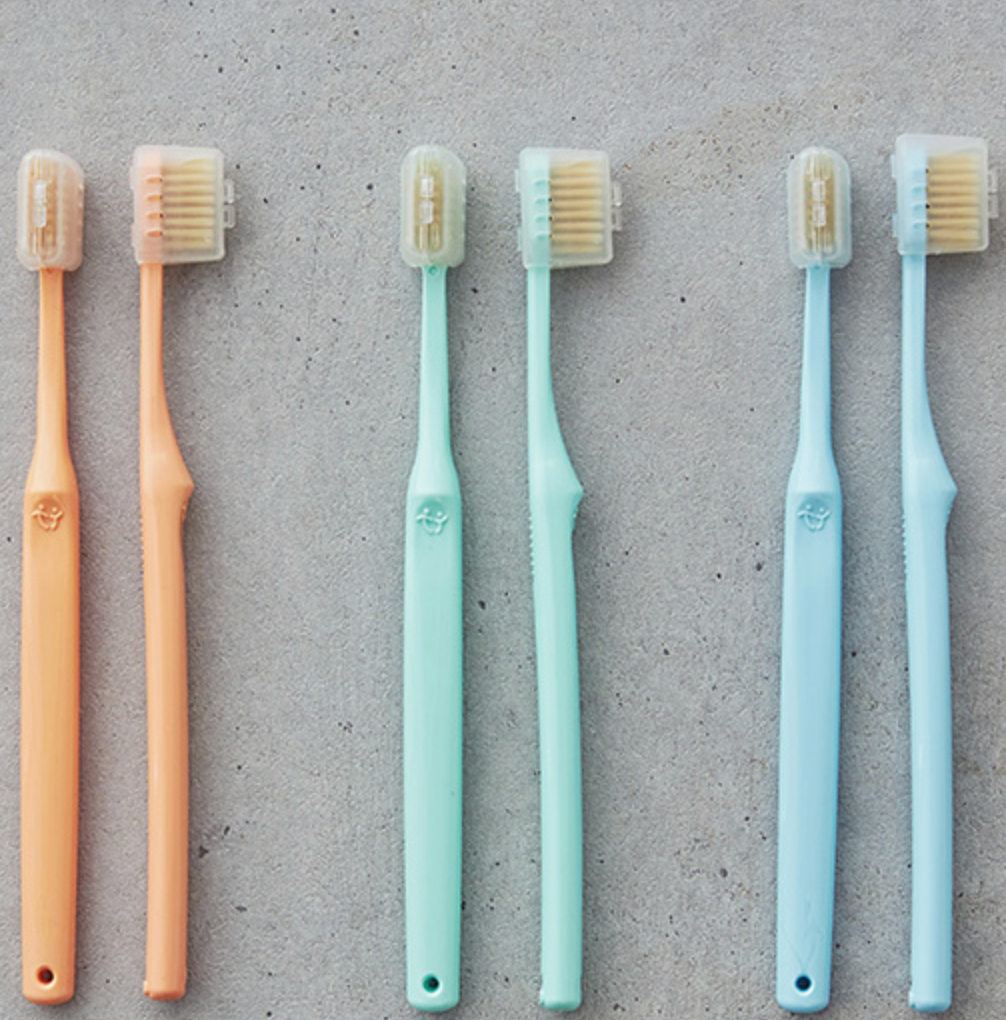 Sugarcane tooth brush set