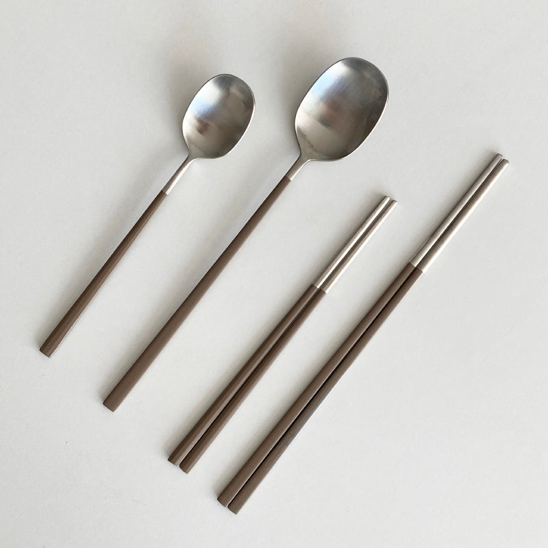 Petit Macaron spoon&fork&chopstick set