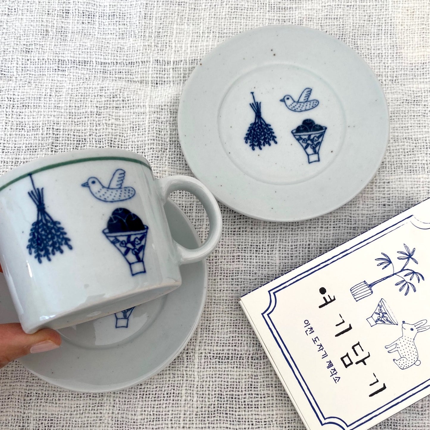 Drawing Espresso cup & saucer set