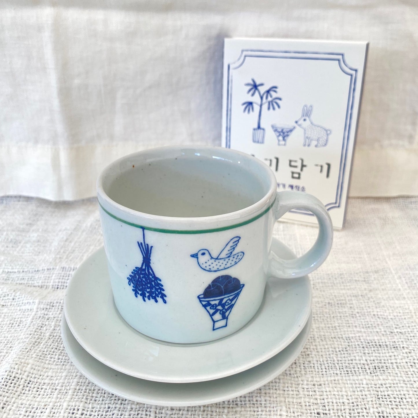 Drawing Espresso cup & saucer set