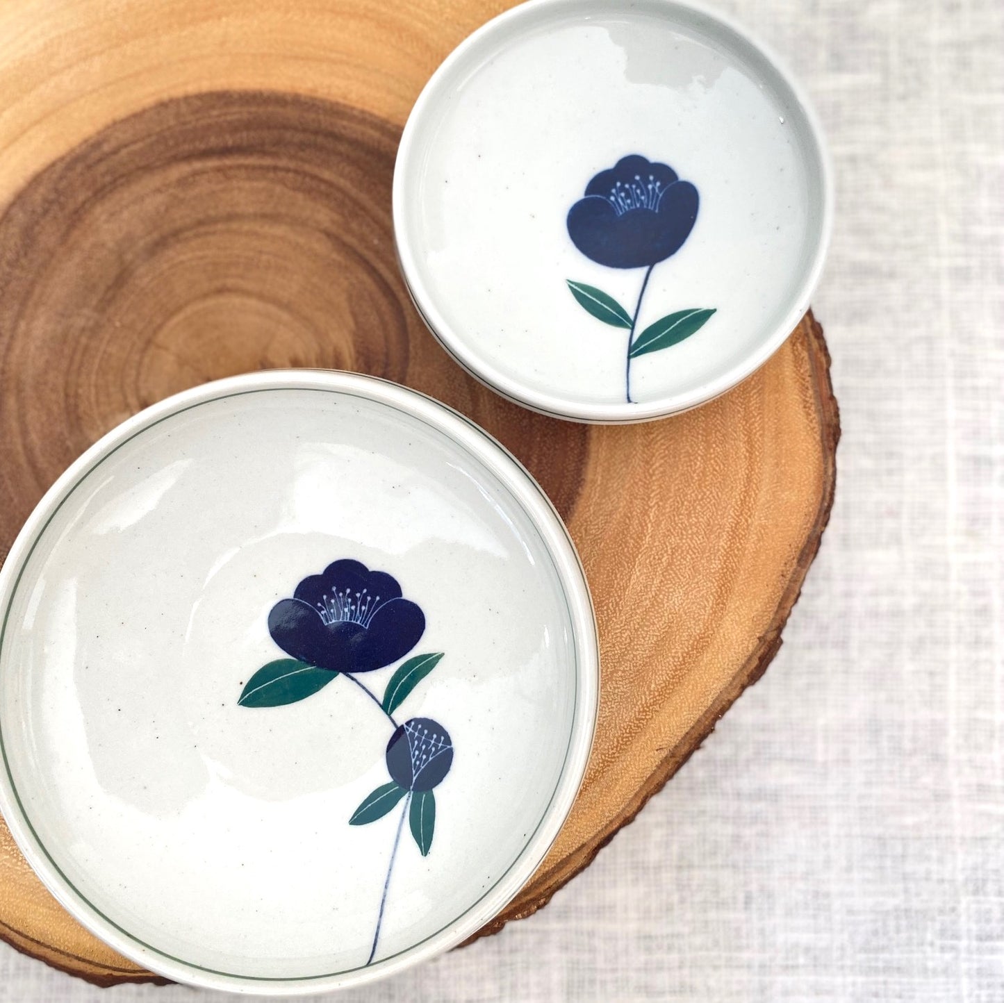 Camellia Side dish plate set