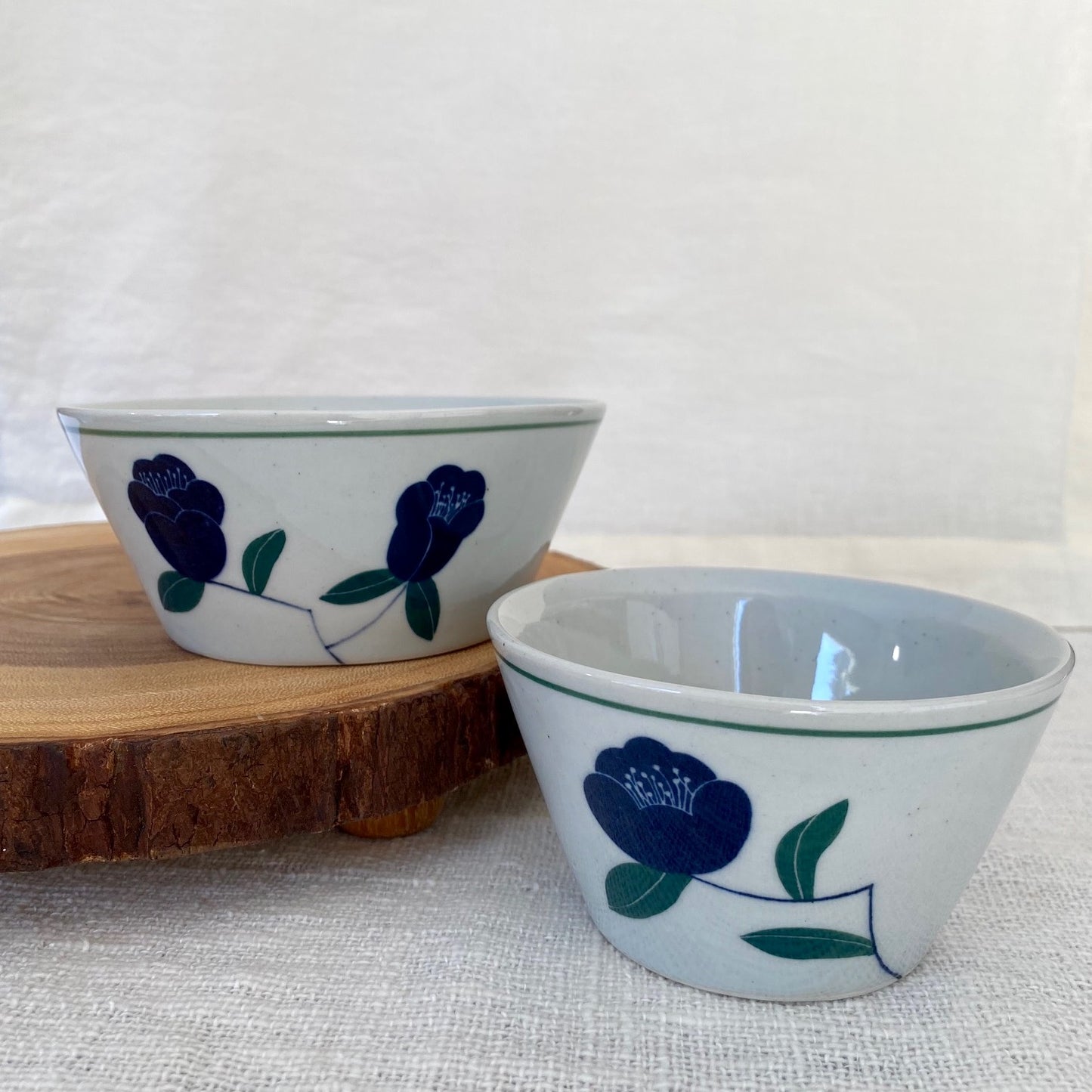 Camellia rice & soup bowl set