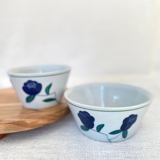 Camellia rice & soup bowl set