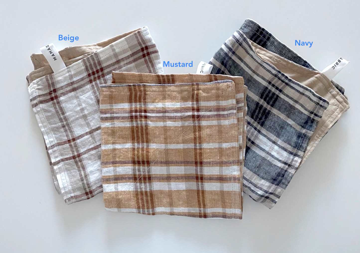 Check Linen Kitchen Cloth