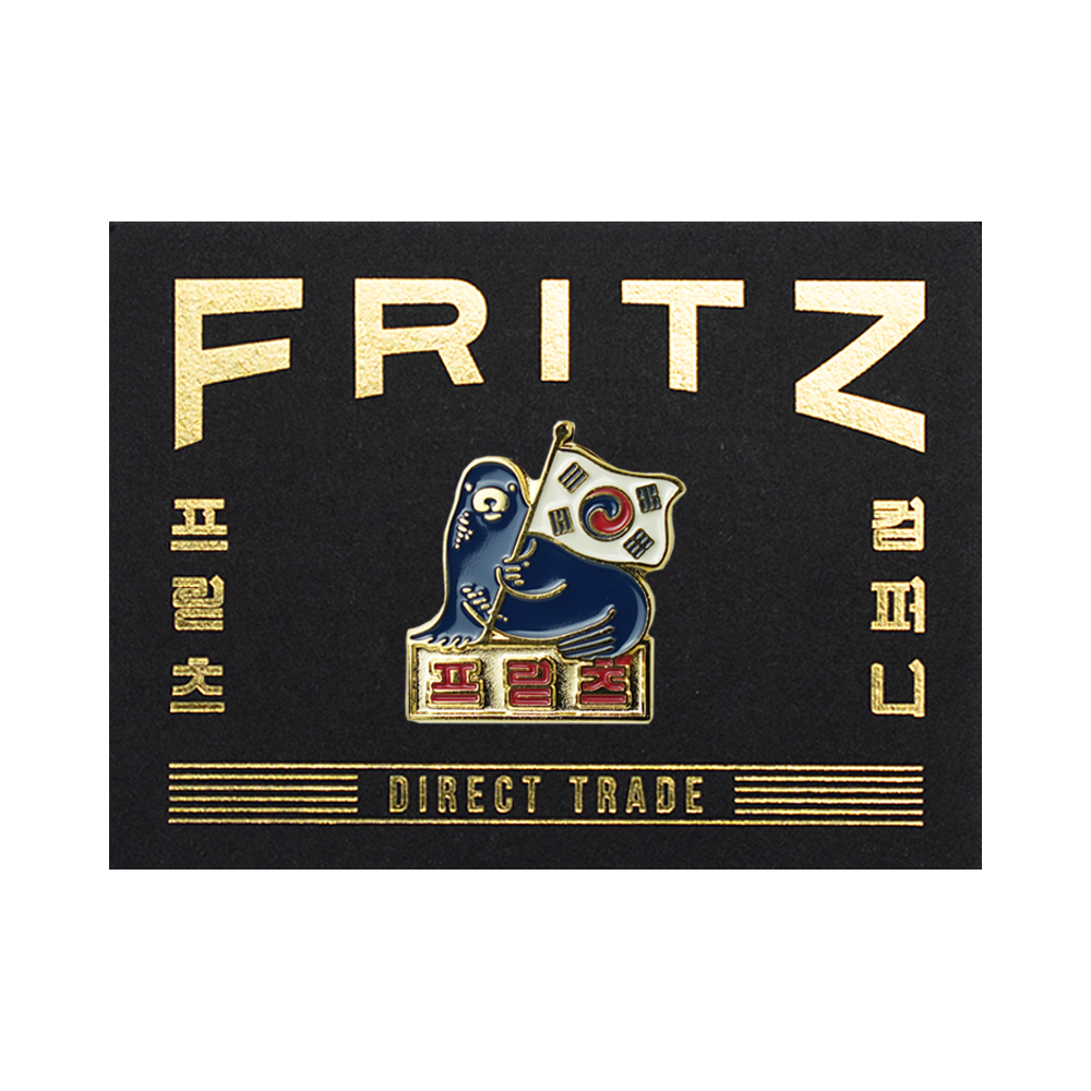 Fritz Badge Korean Flag